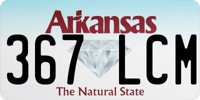 AR license plate 367LCM