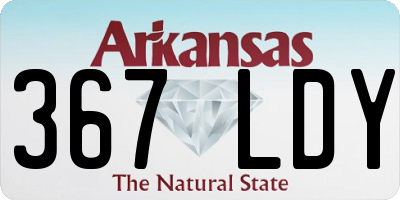 AR license plate 367LDY