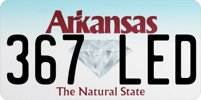 AR license plate 367LED