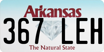 AR license plate 367LEH