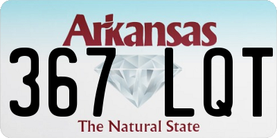 AR license plate 367LQT