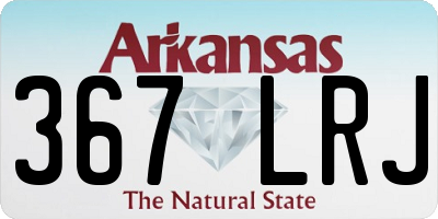 AR license plate 367LRJ