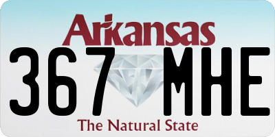 AR license plate 367MHE