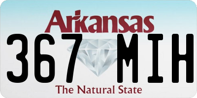 AR license plate 367MIH