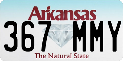 AR license plate 367MMY