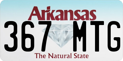 AR license plate 367MTG