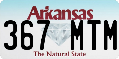AR license plate 367MTM