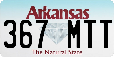 AR license plate 367MTT