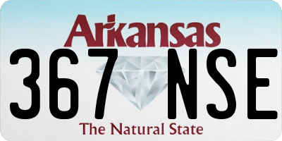 AR license plate 367NSE