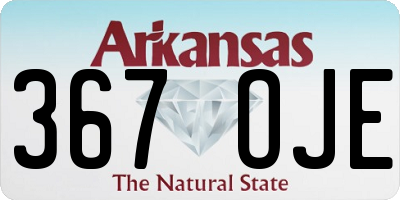 AR license plate 367OJE
