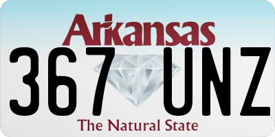AR license plate 367UNZ