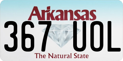 AR license plate 367UOL