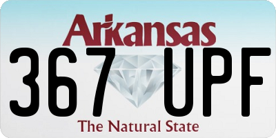 AR license plate 367UPF