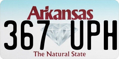 AR license plate 367UPH