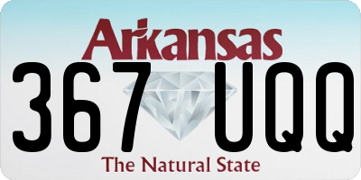 AR license plate 367UQQ