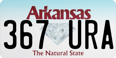 AR license plate 367URA