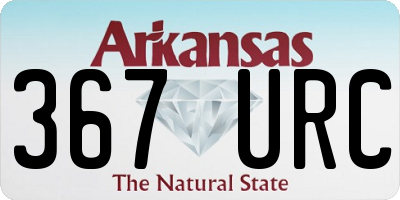 AR license plate 367URC