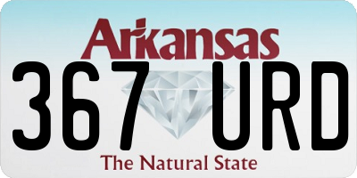 AR license plate 367URD