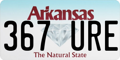 AR license plate 367URE