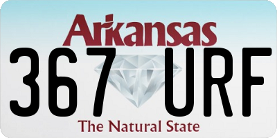 AR license plate 367URF