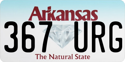 AR license plate 367URG