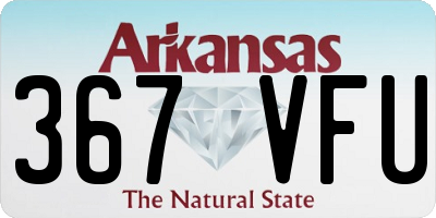 AR license plate 367VFU