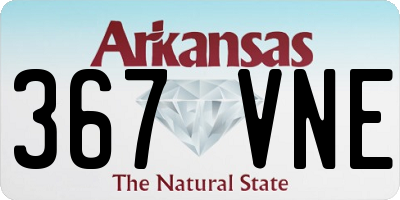 AR license plate 367VNE