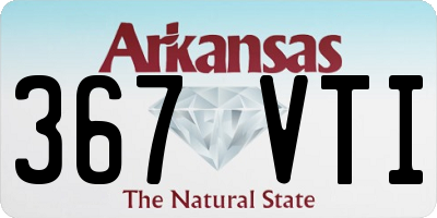 AR license plate 367VTI