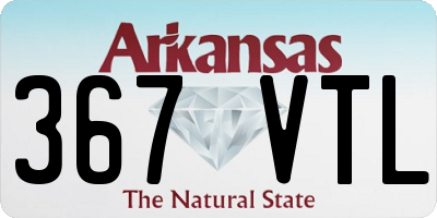 AR license plate 367VTL