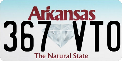AR license plate 367VTO