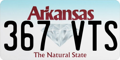 AR license plate 367VTS