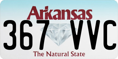 AR license plate 367VVC