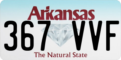 AR license plate 367VVF