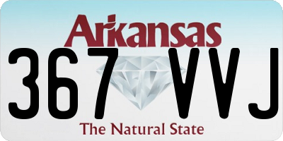 AR license plate 367VVJ