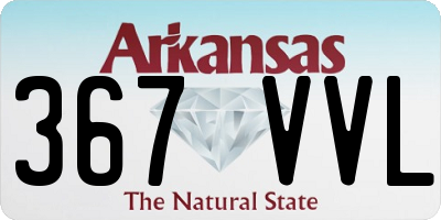 AR license plate 367VVL