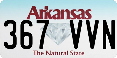 AR license plate 367VVN