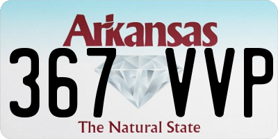 AR license plate 367VVP