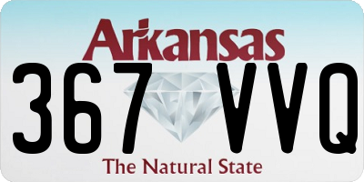 AR license plate 367VVQ