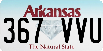AR license plate 367VVU