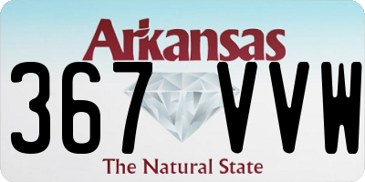 AR license plate 367VVW