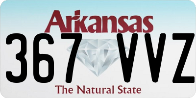 AR license plate 367VVZ