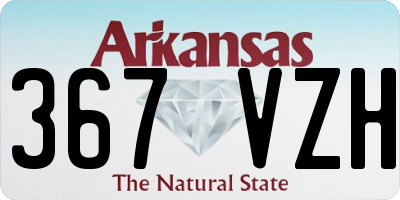 AR license plate 367VZH