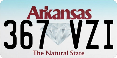 AR license plate 367VZI