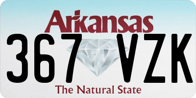 AR license plate 367VZK