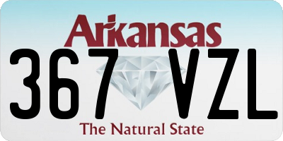 AR license plate 367VZL