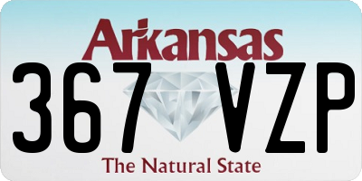 AR license plate 367VZP