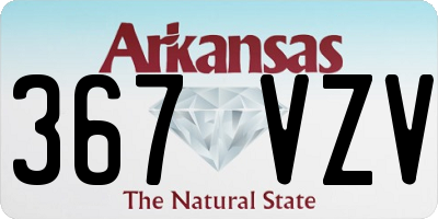 AR license plate 367VZV