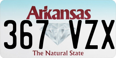 AR license plate 367VZX