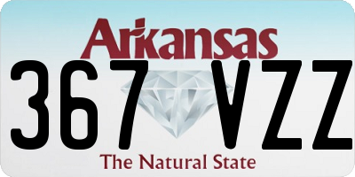 AR license plate 367VZZ