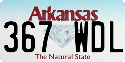 AR license plate 367WDL